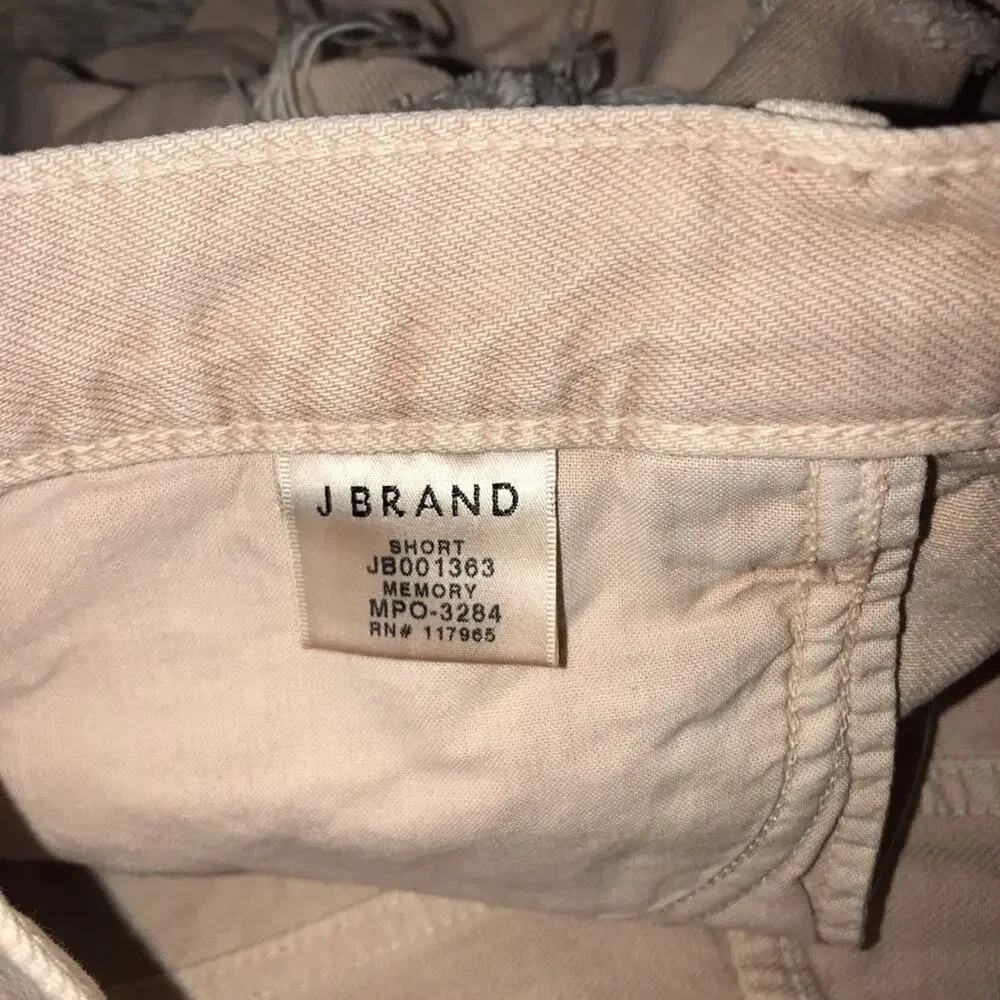 J Brand Denim Short Dusty Pink 25